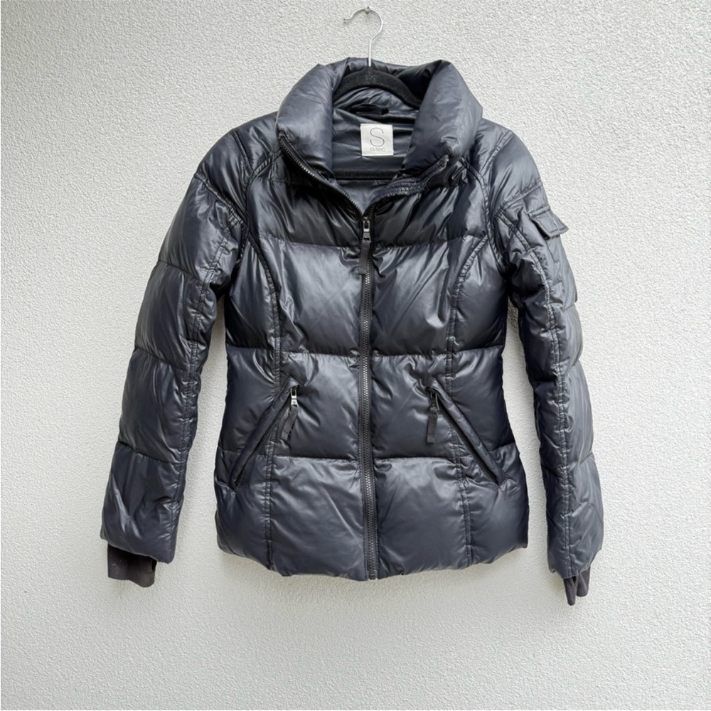 S13/NYC Black puffer quilted  jacket